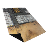 Adamant Bastion: Sector XI Mat 44''x60'' – with Measurements Lighter Creative