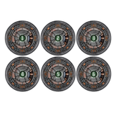 V2 Objective Markers – 6-Piece Set for WH40K Lighter Creative