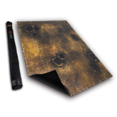 Standard - Doomsday Barrens Battle Mat For WH40K, 44" x 60", with Measurements