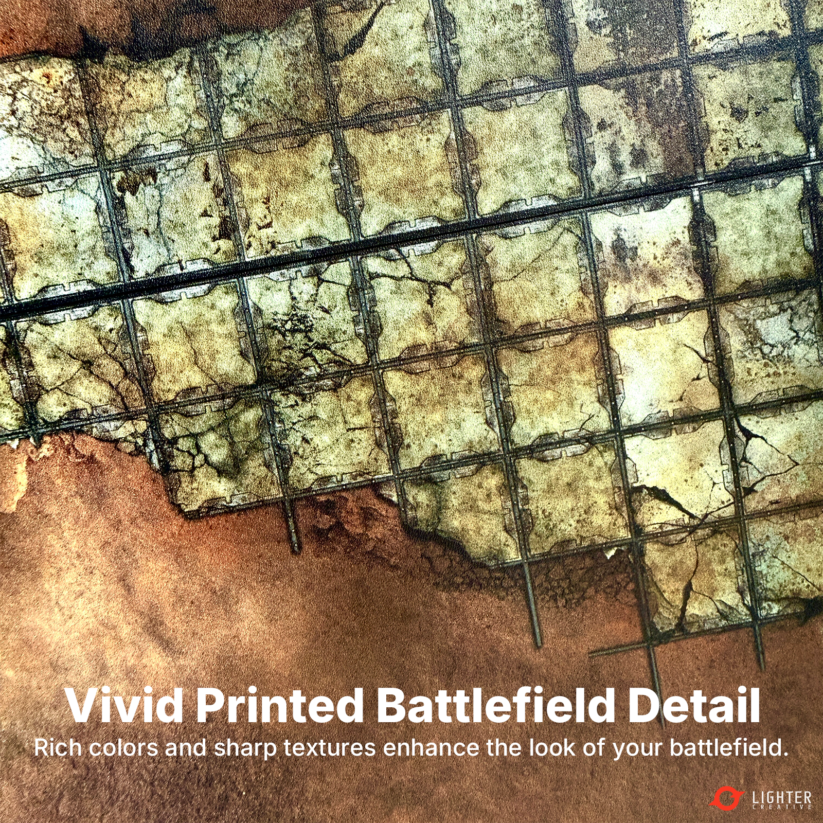 16-Piece Terrain Footprint Set for 40K 11th Edition