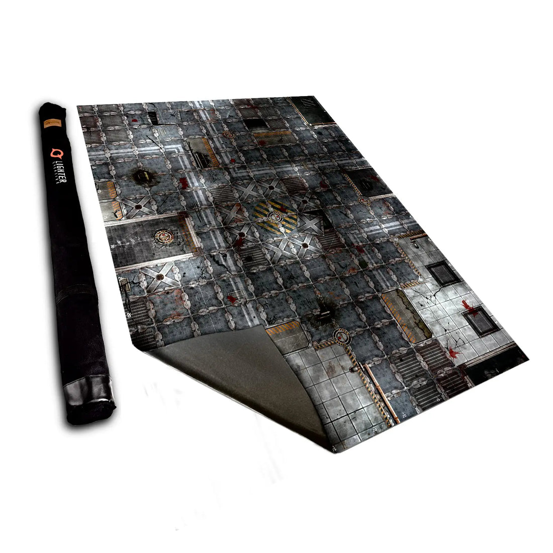 Standard - Iron Underhive For WH40K, 44" x 60", with Measurements Lighter Creative