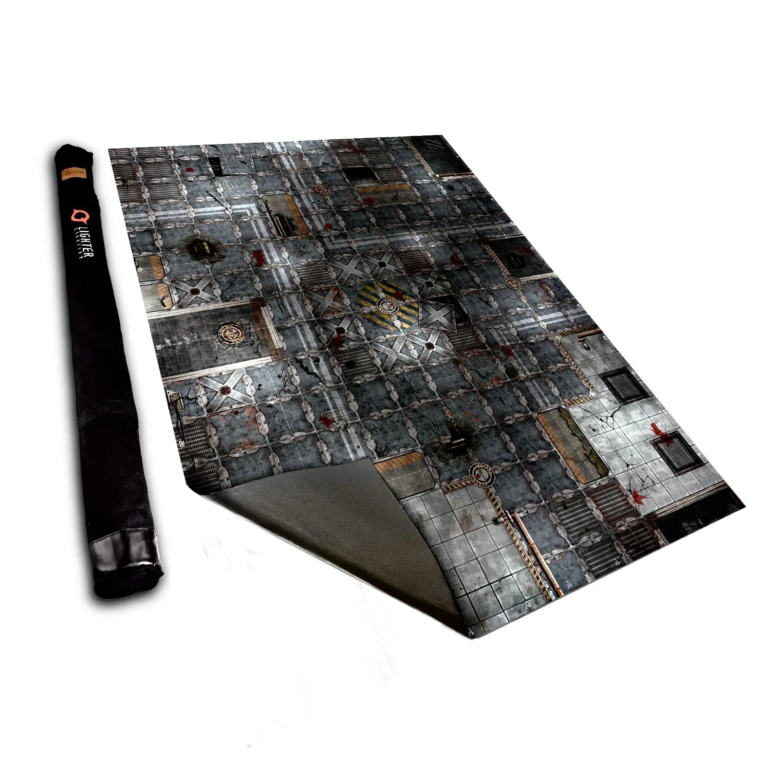 Standard - Iron Underhive For WH40K, 44" x 60", with Measurements Lighter Creative