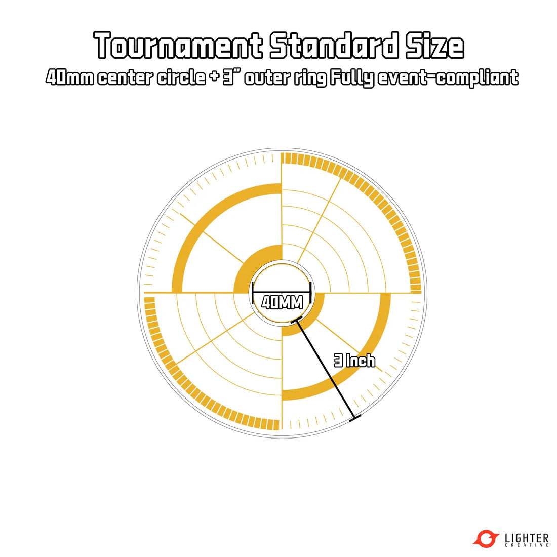 Universal Objective Markers – 8-Piece Set for WH40K & AOS