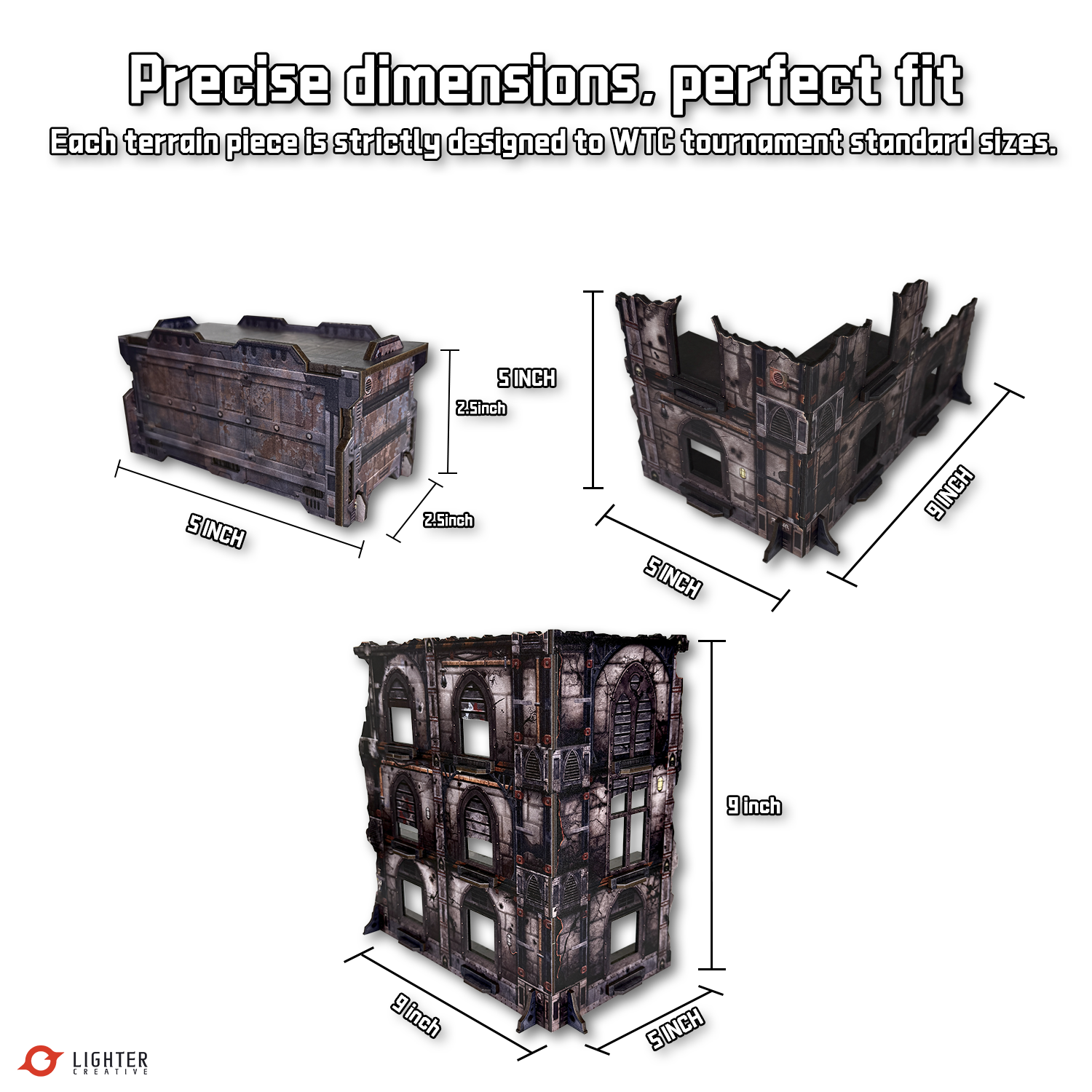 Grimspire Foundry – Matched Play & WTC Terrain for WH40K Lighter Creative
