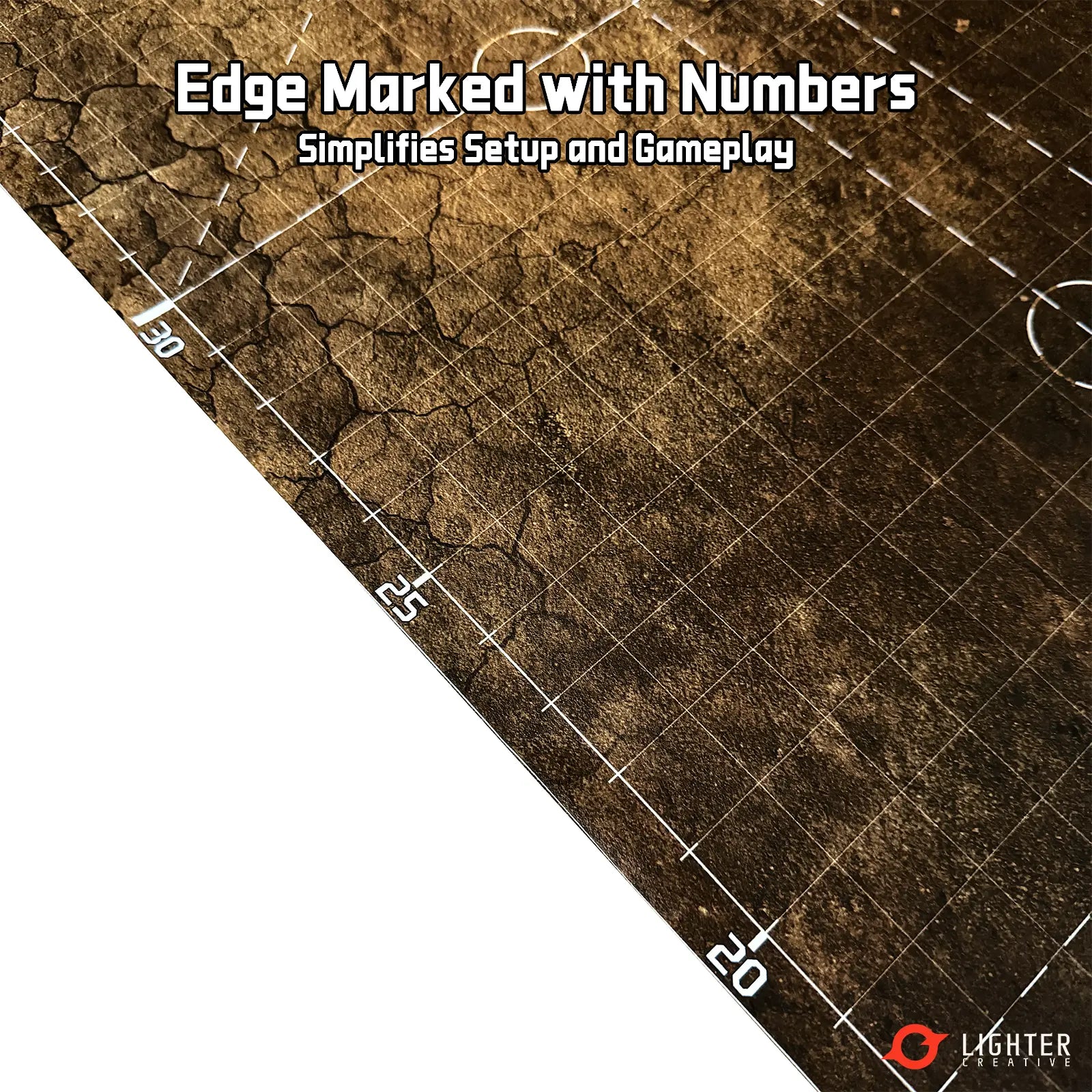 Doomsday Barrens Pro Mat 44"x60" – with Measurements Lighter Creative