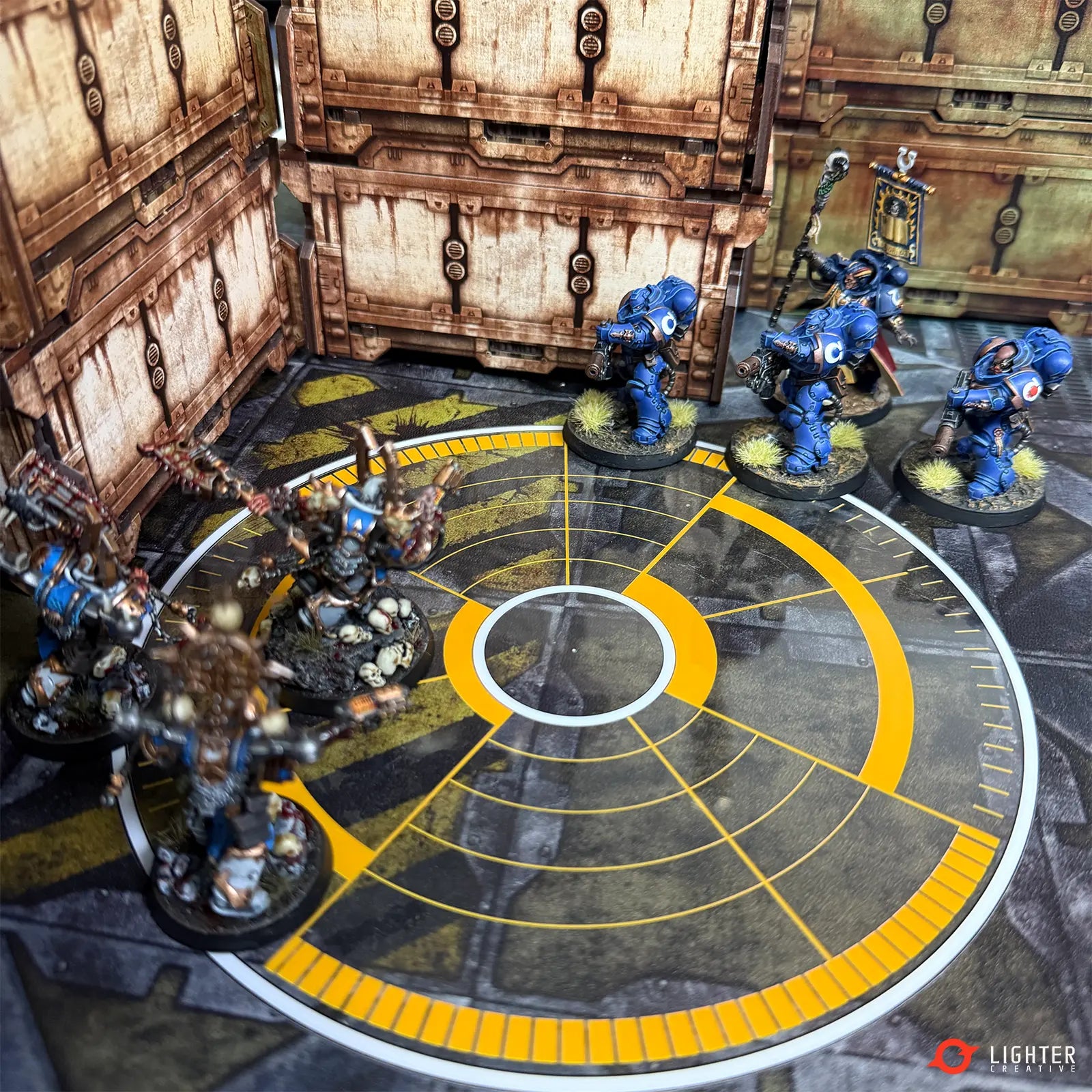 Universal Objective Markers – 8-Piece Set for WH40K & AOS Lighter Creative