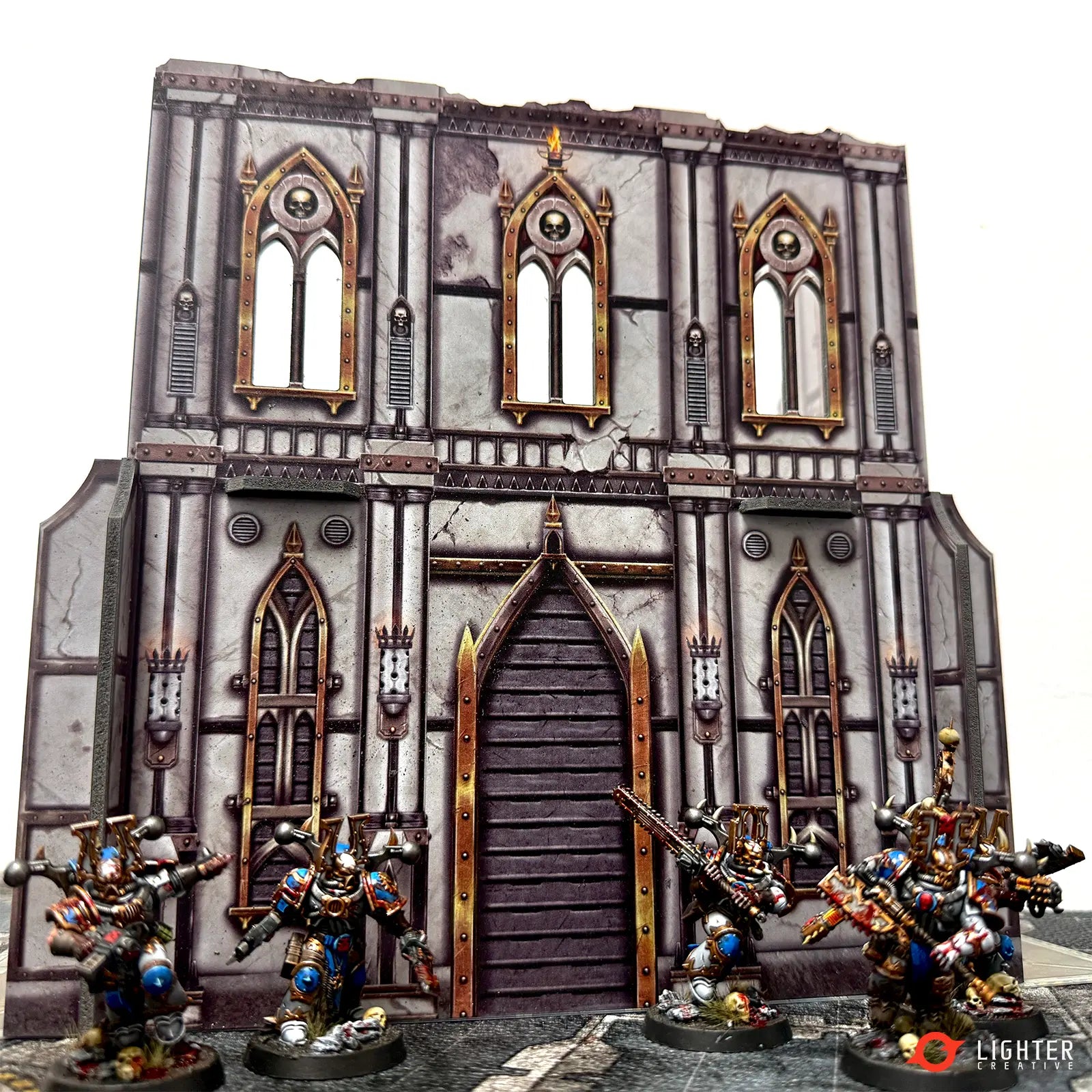 Sanctified Cathedral – Chapter Approved Tournament Terrain for WH40K Lighter Creative