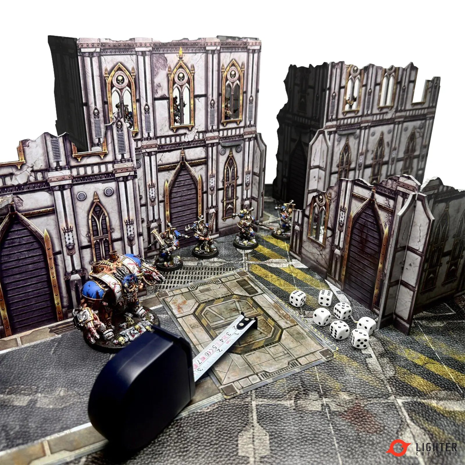Sanctified Cathedral – Chapter Approved Tournament Terrain for WH40K Lighter Creative