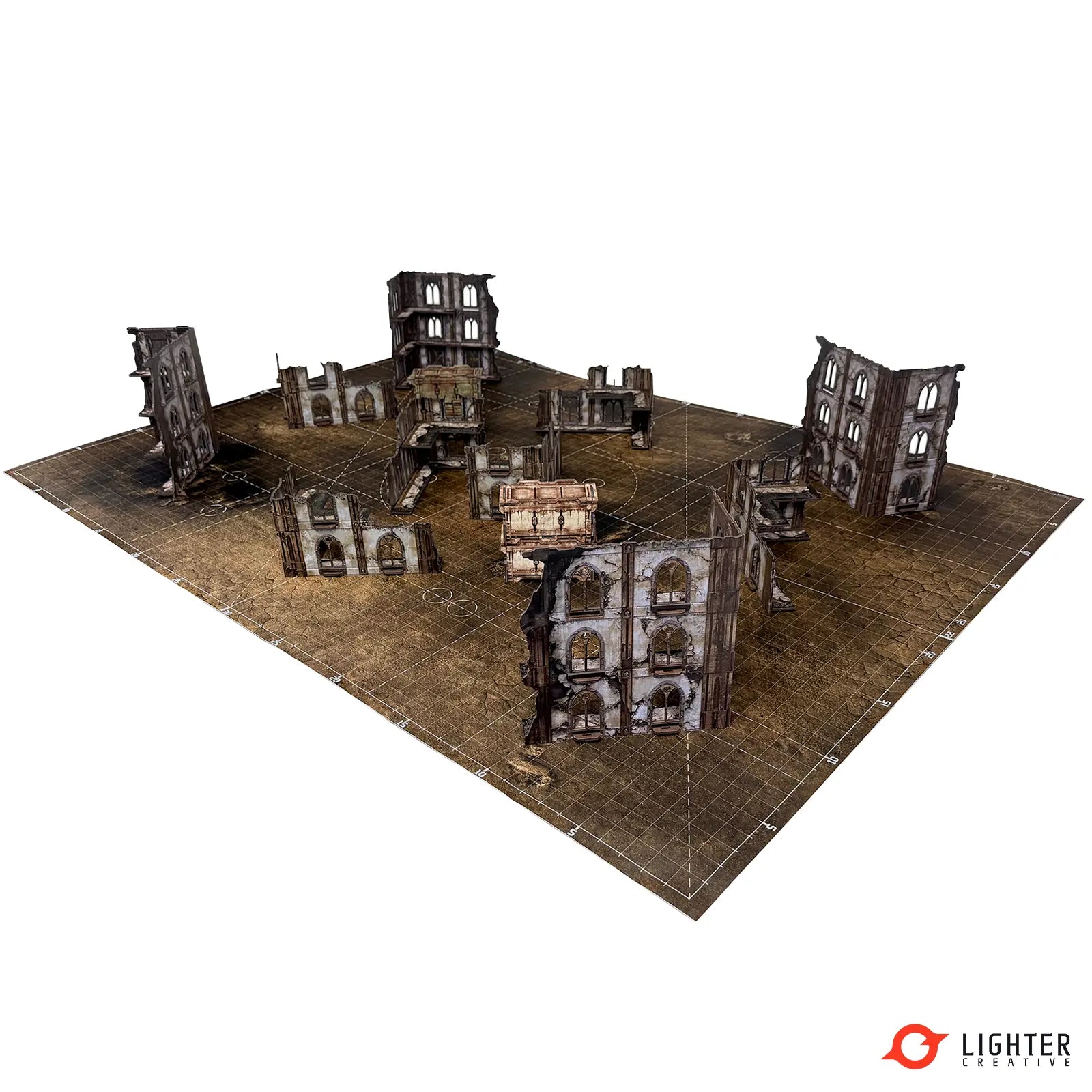 Doomsday Barrens Pro Mat 44"x60" – with Measurements Lighter Creative