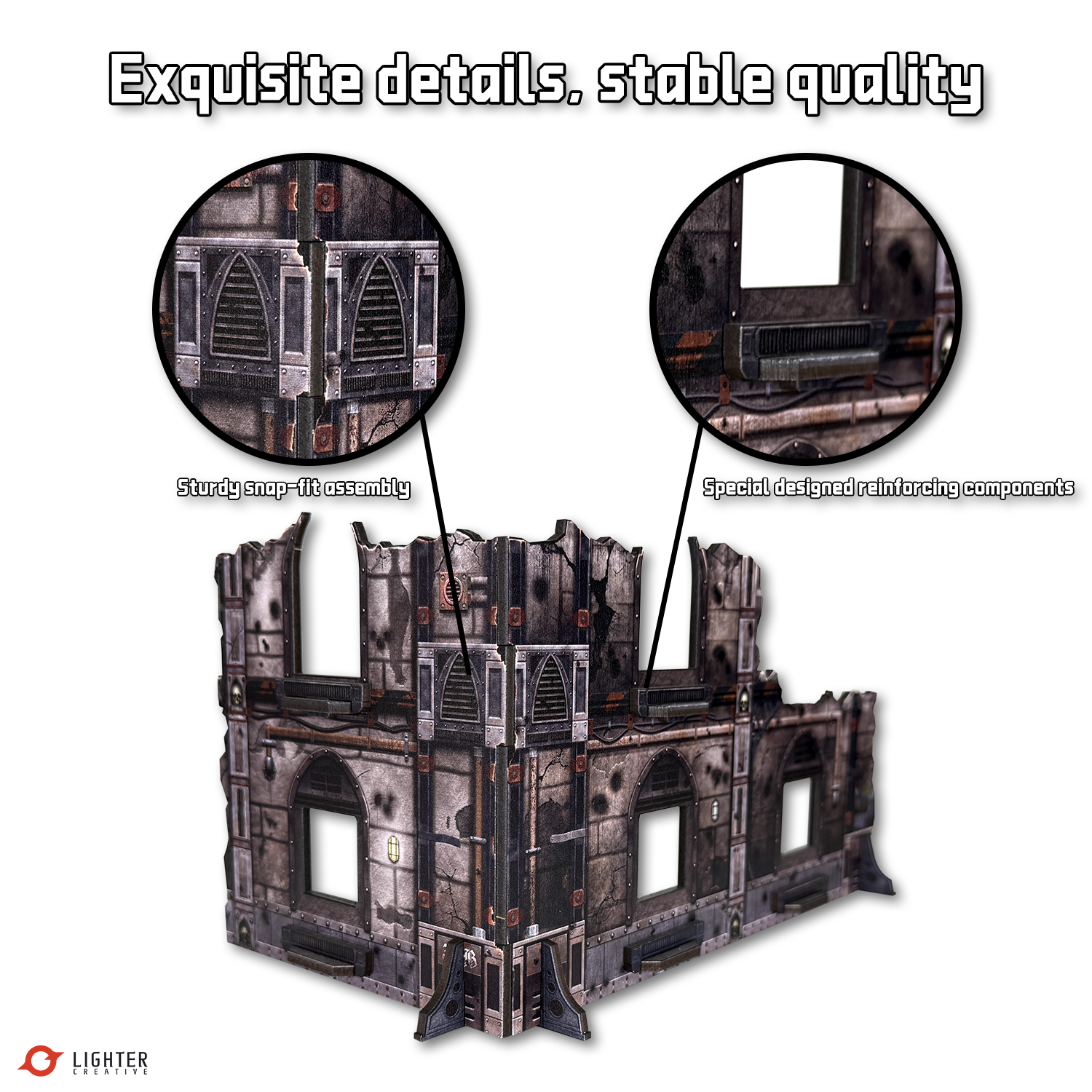 Grimspire Foundry – Matched Play & WTC Terrain for WH40K Lighter Creative