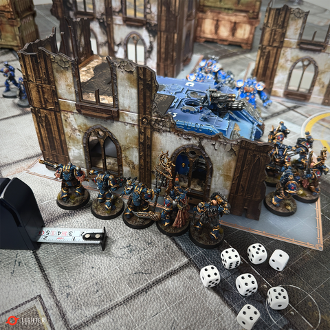 BattleZone Creation Kit: Ashfall Citadel – WTC Terrain for WH40K