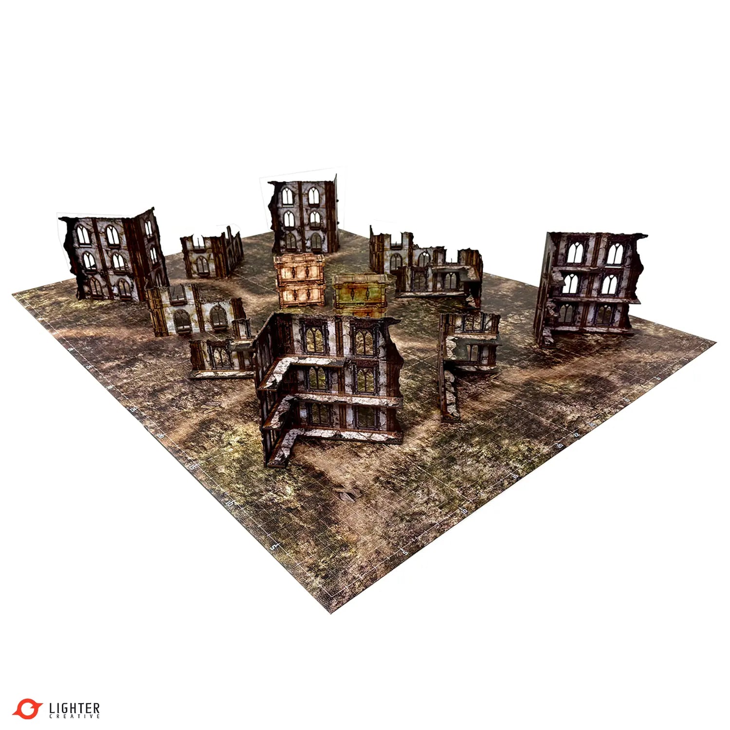 Blighted Gloommoor Mat 44''x60'' – with Measurements Lighter Creative