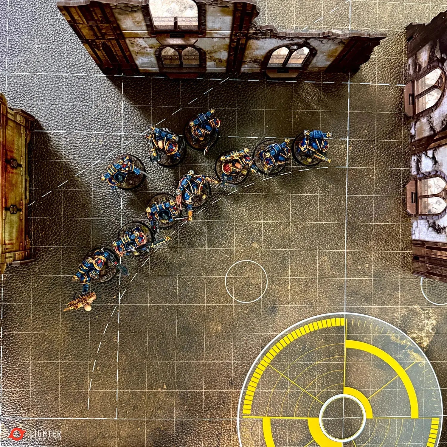 Doomsday Barrens Mat 44''x60''– with Measurements Lighter Creative