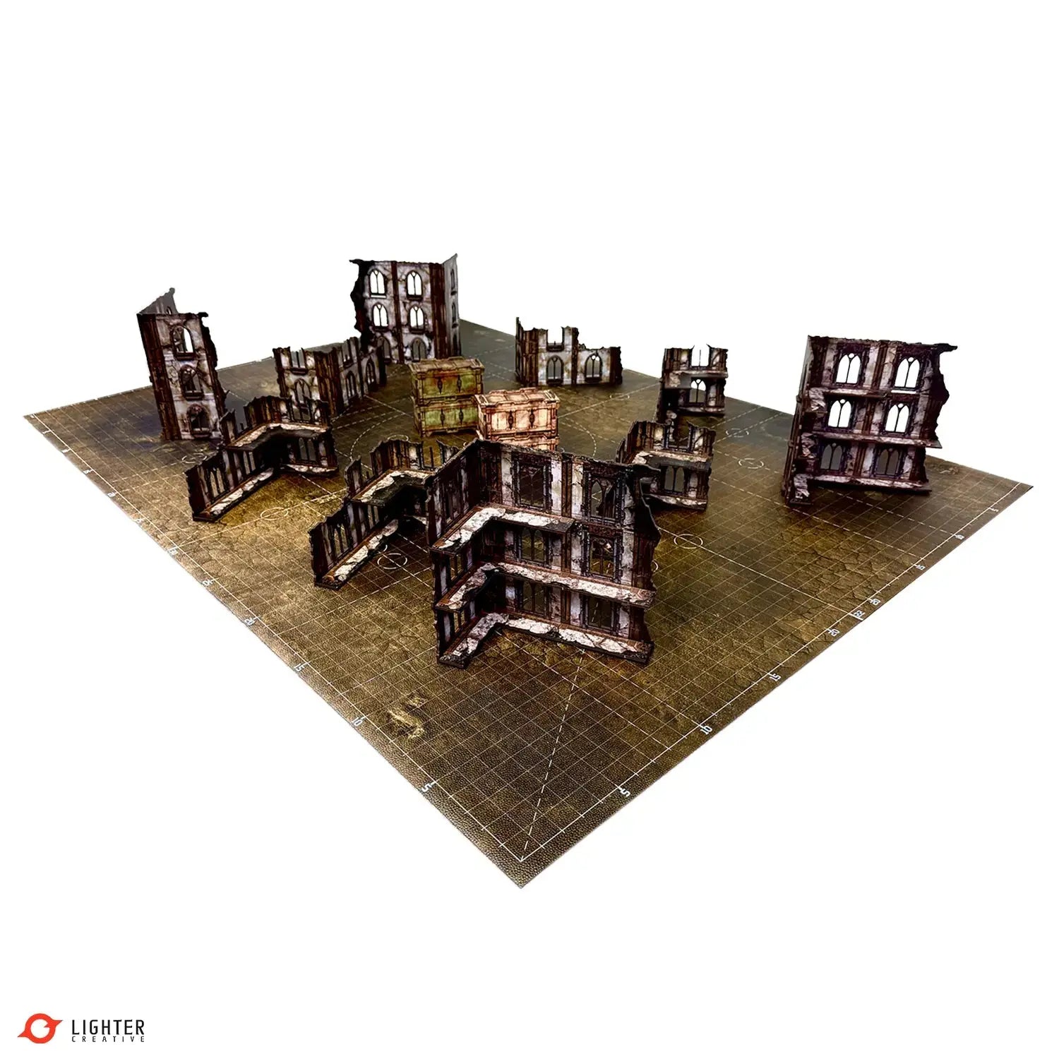 Doomsday Barrens Mat 44''x60''– with Measurements Lighter Creative